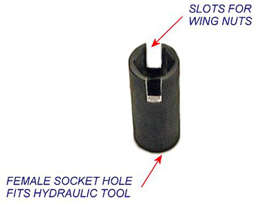 Wing Nut Hydraulic Driver Socket